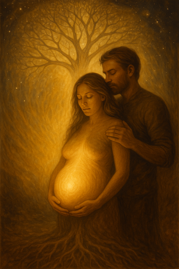 🌀 Vrtinec stvarjenja: Resnica o spočetju in pot do prisotnosti v času "težav z neplodnostjo"